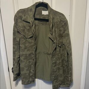 Caslon Olive Camouflage Jacket